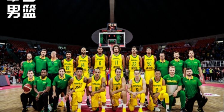 Seleção Brasileira de Basquete (Crédito: Divulgação CBB)
