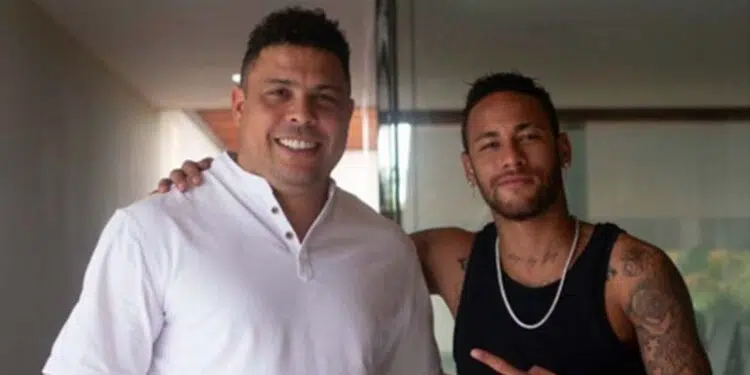 Ronaldo e Neymar Jr (Crédito: Reprodução / Instagram)