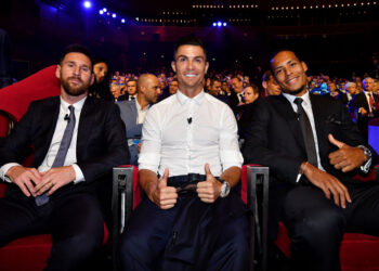 Messi, CR7 e Van Dijk (Crédito: Getty Images)