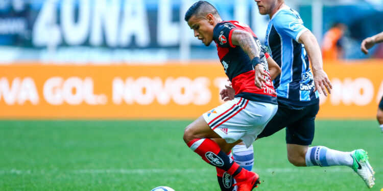 Flamengo e Grêmio (Crédito: GettyImages)