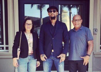Felipe Melo e Pais (Crédito: Reprodução/Instagram)