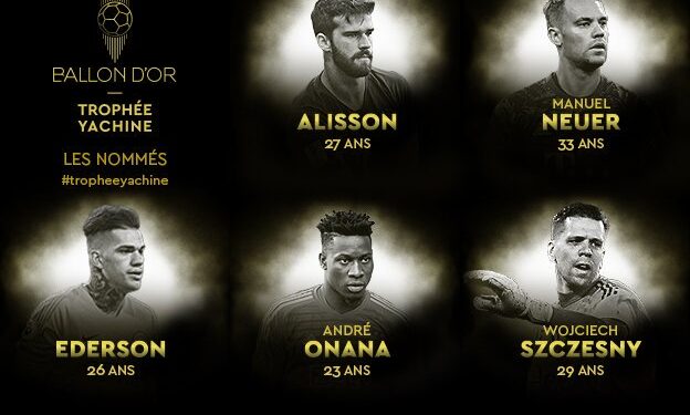 Alisson e Ederson são candidatos ao prêmio de melhor goleiro (Crédito: Reprodução Twitter)