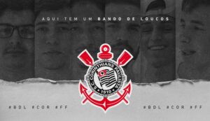 Corinthians anunciou o seu time de Free Fire (Crédito: Divulgação Corinthians)
