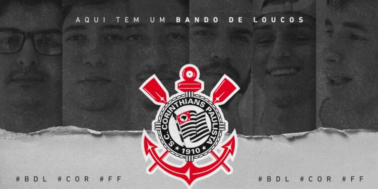 Corinthians anunciou o seu time de Free Fire (Crédito: Divulgação Corinthians)