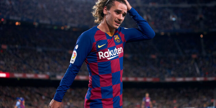 Griezmann tem sido alvo de críticas dos jornais espanhóis e também dos torcedores do Barça (Crédito: Gettyimages)