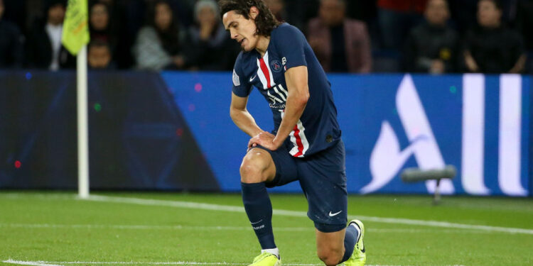 Edinson Cavani, atacante do Paris Saint-Germain (Crédito: GettyImages)