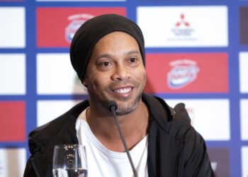 Ronaldinho Gaúcho atrasou jogo amistoso no México (Crédito: GettyImages)