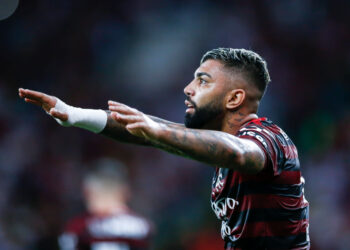 Gabigol se prepara para semifinal do Flamengo no Mundial de Clubes (Crédito: Getty Images)