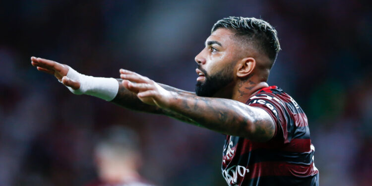 Gabigol se prepara para semifinal do Flamengo no Mundial de Clubes (Crédito: Getty Images)