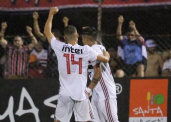 Tricolor goleou o Coritiba durante a partida das oitavas de final (Crédito: Igor Amorim/saopaulofc.net)