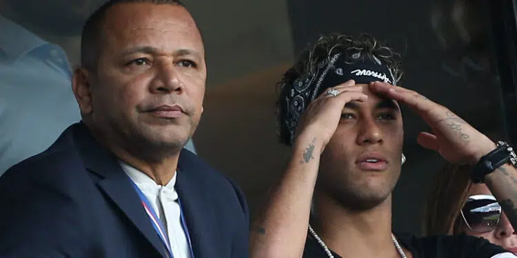Neymar e Neymar Pai (Crédito: Getty Images)