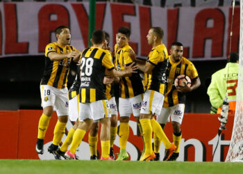 Guarani do Paraguai carimbou o passaporte para a segunda fase da Pré Libertadores (Crédito: GettyImages)