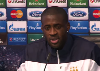 Yaya Touré atuou pelo Manchester City (Crédito: Transmissão Manchester City)