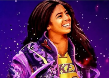 Mãe de Gianna Bryant, Vanessa Bryant, publica ilustração da filha (Crédito: Instagram)