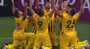 Fernando Fernández comentou sobre a importância da vitória (Crédito: Transmissão TV Globo)