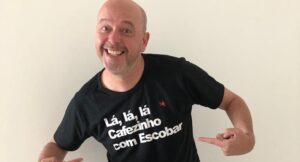 Alex Escobar e sua esposa Thamine comemoraram chegada do garoto (Crédito: Instagram)