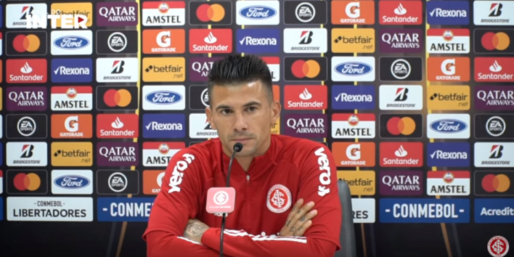 Cuesta é um dos principais líderes do Colorado (Crédito: Transmissão TV Inter)