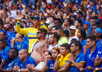 Torcida do Cruzeiro no Estádio Mineirão (Crédito: Vinicius Silva/Cruzeiro)