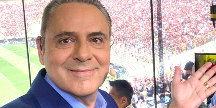 Luis Roberto projeta narração do paredão do Big Brother Brasil (Crédito: Instagram)