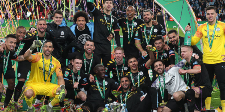 Manchester City é campeão da Copa da Liga Inglesa (Crédito: GettyImages)
