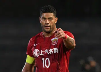 Hulk aguarda liberação de clube chinês para treinar na Academia de Futebol do Palmeiras (Crédito: GettyImages)