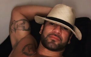 O ex-jogador teve foto íntima vazada (Crédito: Instagram)
