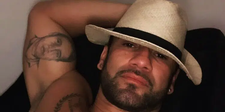 O ex-jogador teve foto íntima vazada (Crédito: Instagram)