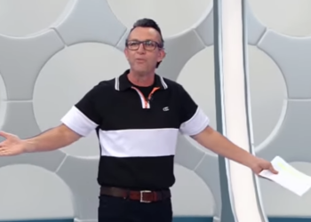 Neto no programa "Os Donos da Bola" (Crédito: Transmissão / Youtube)