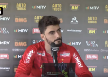 Rafael saiu do Cruzeiro direto para o rival (Crédito: Transmissão TV Galo)