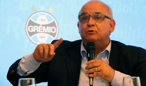 Presidente do Grêmio enfatizou ano deficitário após pausa por conta do coronavírus (Crédito: Divulgação/Grêmio)