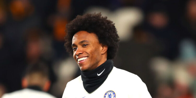 Willian tem contrato até julho deste ano (Crédito: GettyImages)