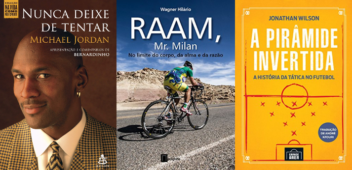 Dia do livro: confira títulos esportivos inspiradores (Crédito: Reprodução/Amazon)