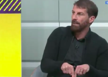 Comentarista recordou instantes de muita tristeza (Crédito: Transmissão SporTV)