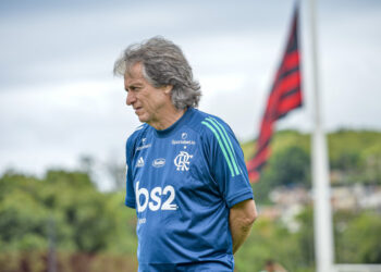 Veja detalhes do contrato do Flamengo com o Jorge Jesus (Crédito: Marcelo Cortes / Flamengo)