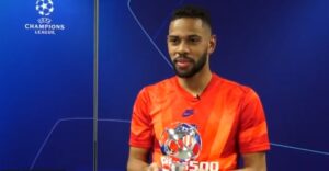 Renan Lodi testa negativo para Covid-19 (Crédito: Transmissão Champions League)