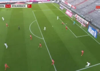 Zirkzee e Goretzka foram os autores dos gols (Crédito: Transmissão ESPN)