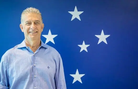 Drubscky é diretor de futebol da Raposa (Crédito: Igor Sales / Cruzeiro)