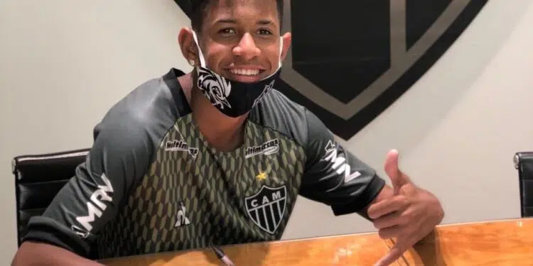 Sávio é o novo contrato do Galo (Crédito: Twitter)