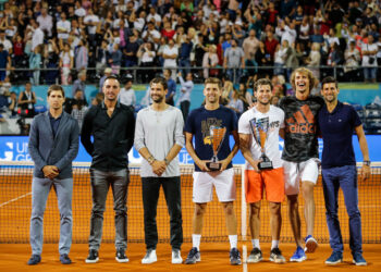Tenistas que participaram do Adria Tour (Crédito: GettyImages)