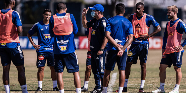 Cruzeiro segue treinando na Toca da Raposa II (Crédito: Gustavo Aleixo / Cruzeiro / Fotos Públicas)