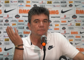 Andrés Sanchez, presidente do Corinthians (Crédito: Transmissão TV Corinthians)