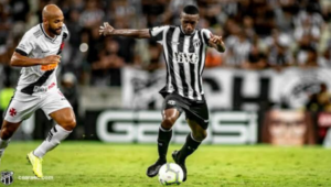 William em ação com a camisa doo Ceará (Crédito: Divulgação / Ceará)
