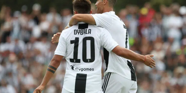 Cristiano Ronaldo e Dybala comandam vitória da Juventus (Crédito: GettyImages)