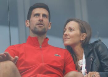 Novak Djokovic e Jelena testaram positivo para a Covid-19 há nove dias (Crédito: GettyImages)