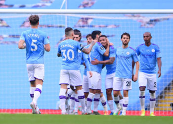 Guardiola enaltece bom desempenho de Gabriel Jesus: “O que ele pode fazer para nós é fantástico” (Crédito: GettyImages)