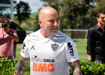 Sampaoli já trabalhou com Mariano (Crédito: Bruno Cantini / Agência Galo / Atlético / Fotos Públicas)