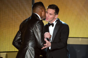 Lionel Messi e Samuel Eto'o (Crédito: GettyImages)