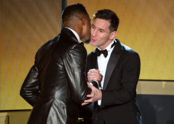 Lionel Messi e Samuel Eto'o (Crédito: GettyImages)