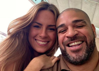 Adriano Imperador e Florencé (Crédito: Instagram)