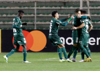 Gabriel Menino e Willian fizeram os gols do Palmeiras (Crédito: GettyImages)